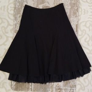 A-line sway skirt.